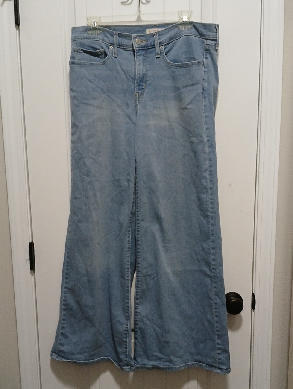 LEVIS light Blue Wide Leg Women's Jeans